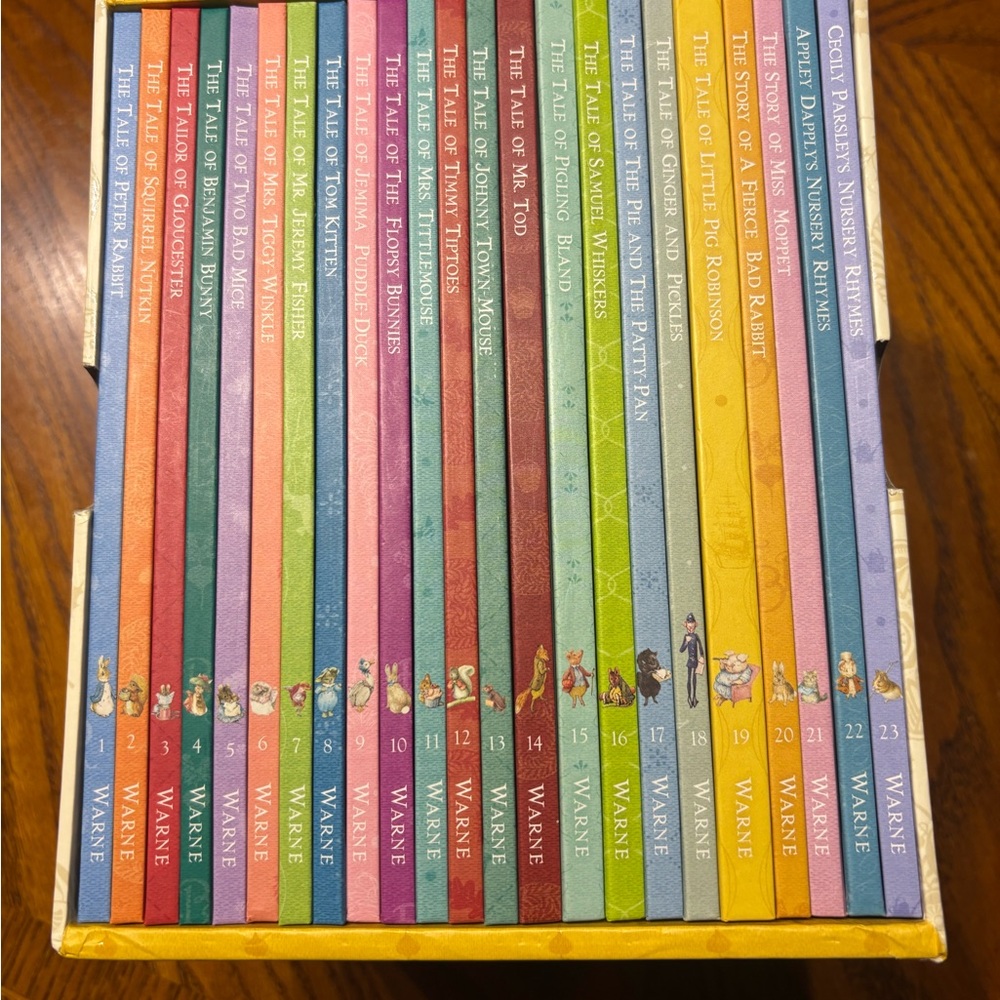 The Complete Peter Rabbit Library - Beatrix Potter Yellow Collection - Picture 5 of 5